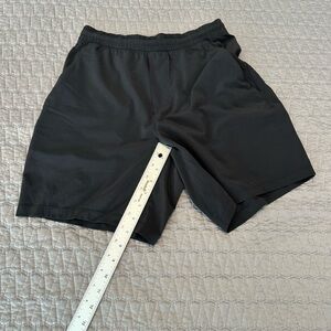 Lululemon Men's Black Pace Breaker Shorts
